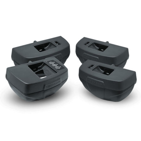 Moldura Universal 4P Petech c/ USB Cinza